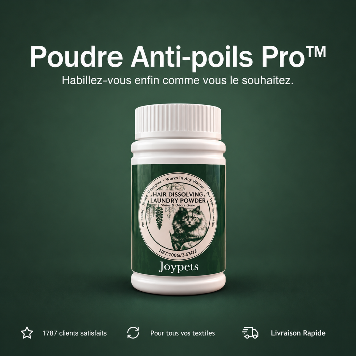 Poudre Anti-Poils Pro™