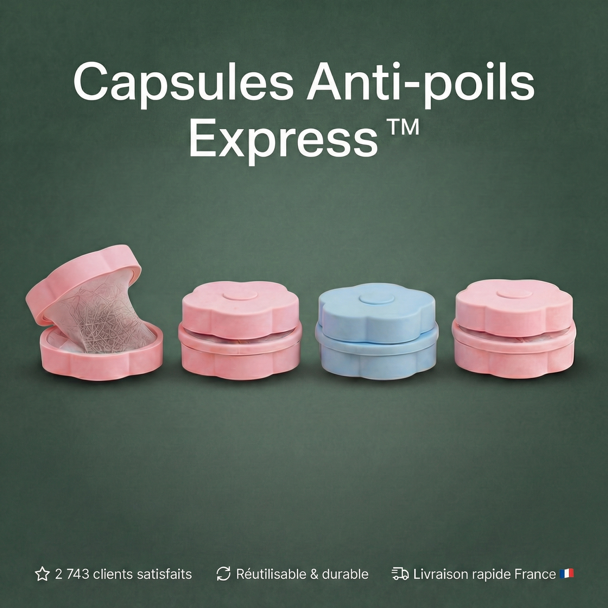 Capsules Anti-Poils Express™